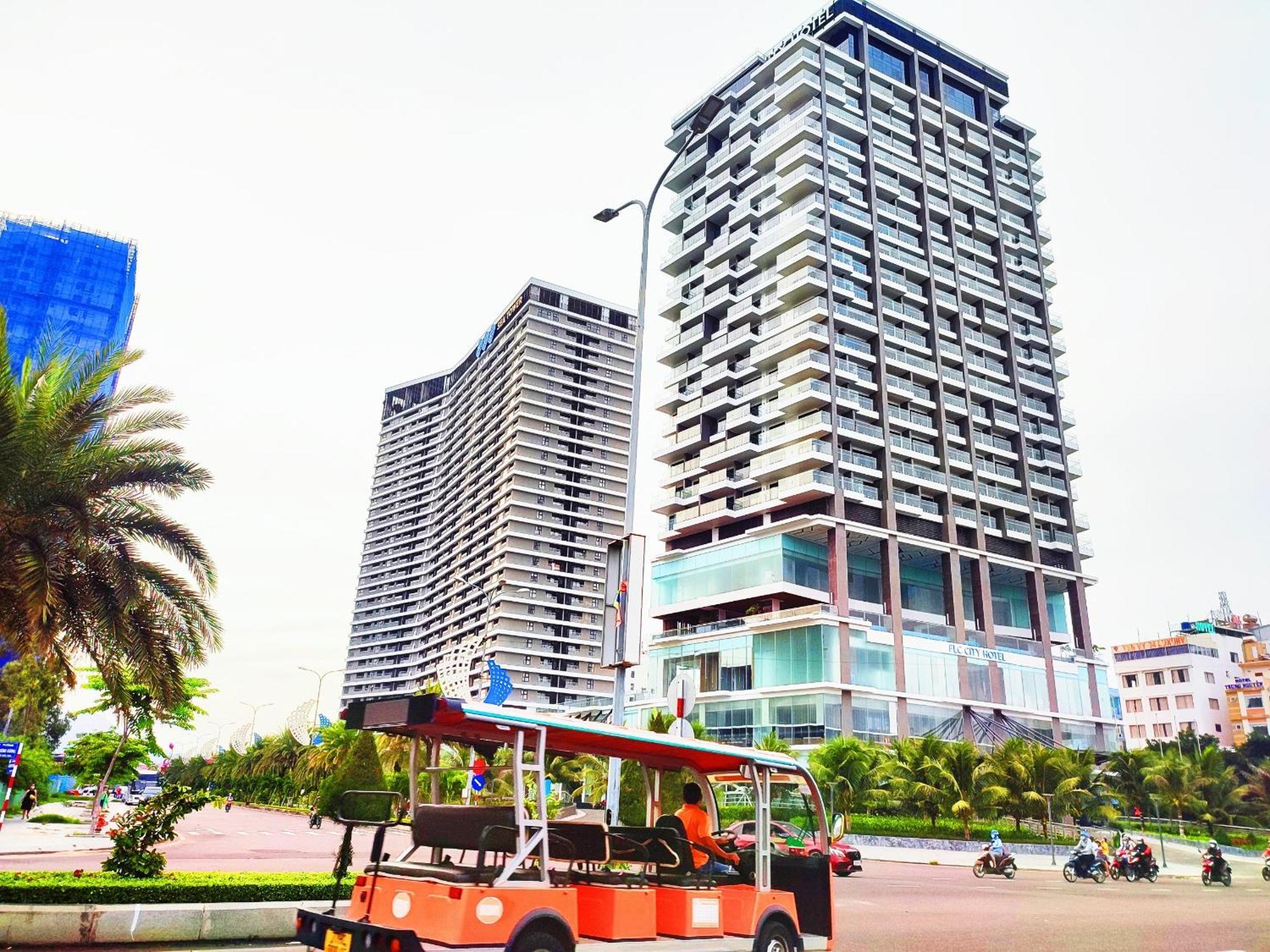 Flc Sea Tower Quy Nhon Ban Cong, Bon Tam, Ho Boi Co Phi, Sat Bien Куинён Экстерьер фото